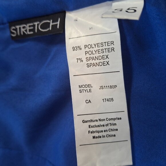 Vintage Conrad C Proportion Petite Sz 12 (LG) Suede Blazer Jacket Buttoned Lined - Picture 15 of 16